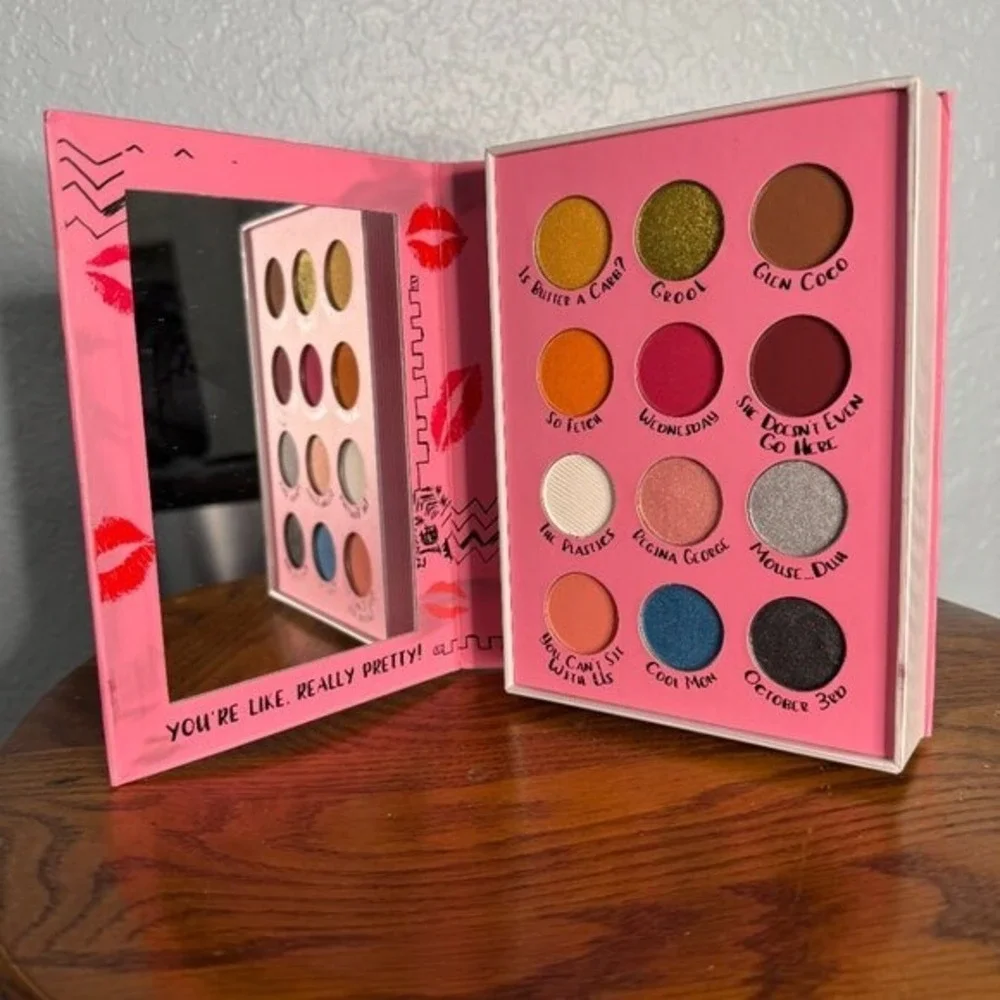 Storybook Cosmetics Mean Girls‎ BURN BOOK Eye Shadow Palette 12 Colors